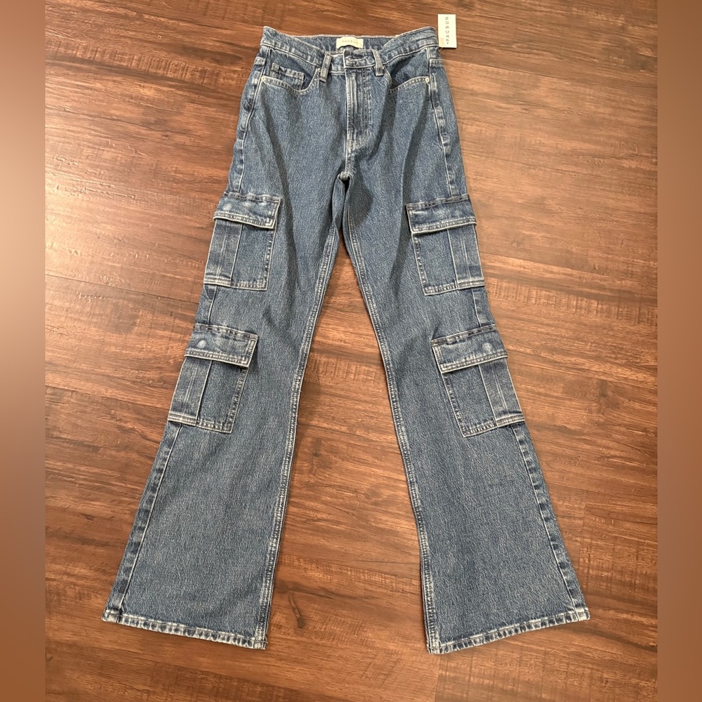PacSun High Rise Bootcut Jeans - Blue